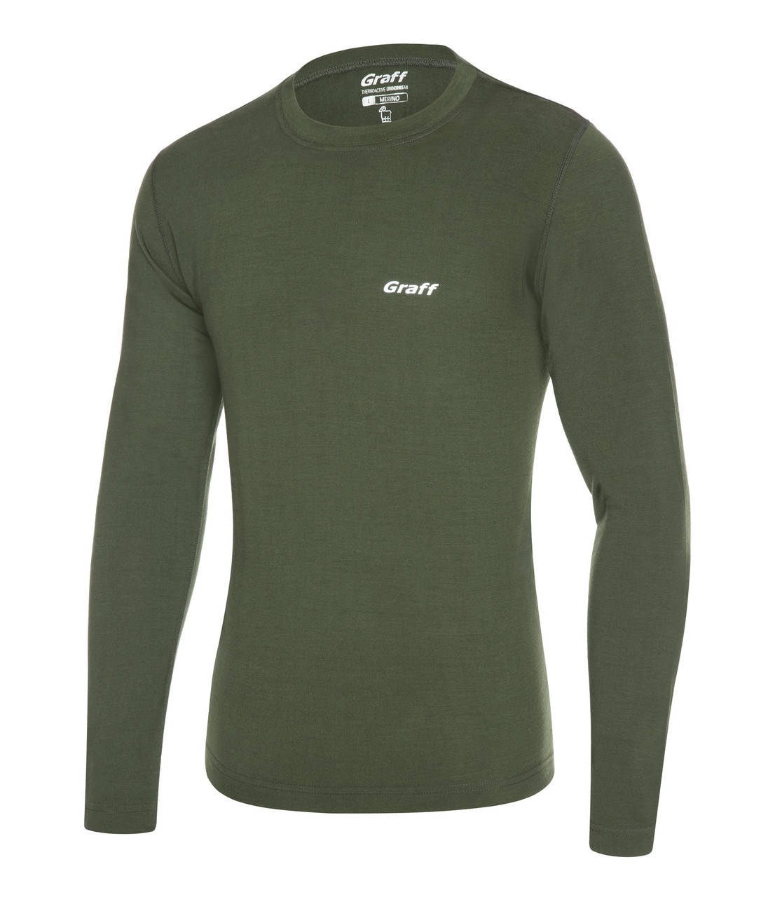 

Мужское термобелье до -20С Graff Merino Warm 915/916, Зелёный