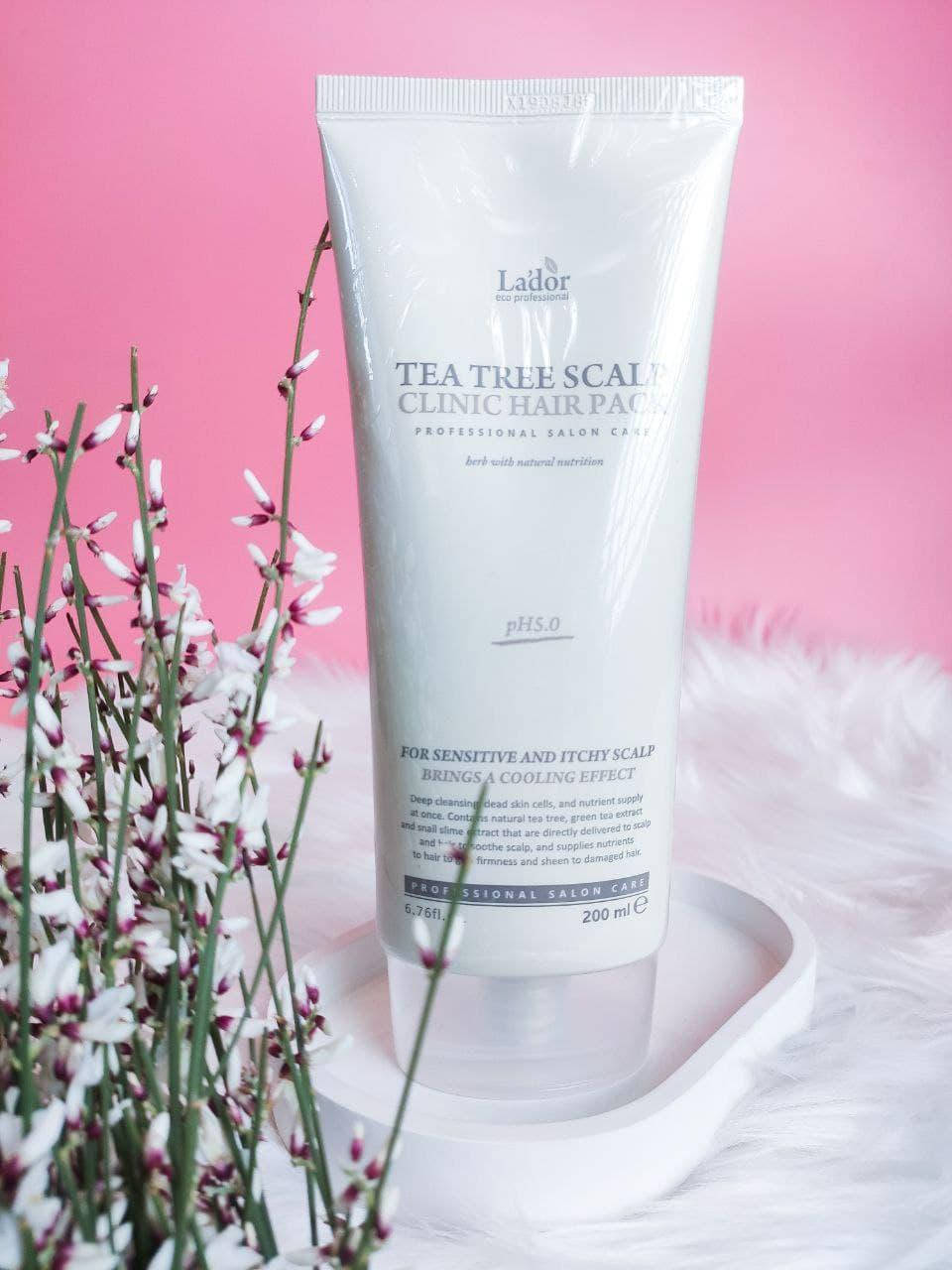 

Маска-пилинг для кожи головы Lador Tea Tree Scalp Clinic Hair Pack 200 мл