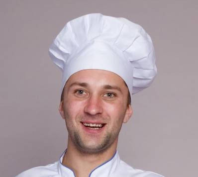 

Колпак повара "Health Life" коттон белый 3303