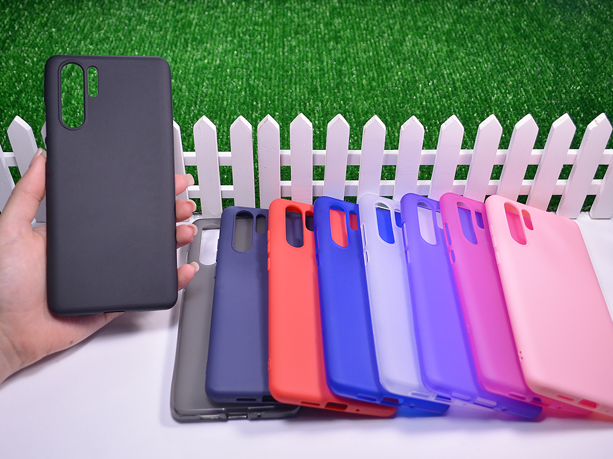 

Силиконовый бампер для Huawei P30 Pro / P30 Pro New Edition