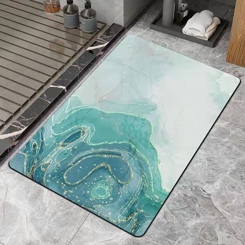 

Коврик в ванную из диатомита 40х60 см v9, Разные цвета