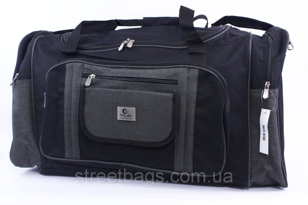 

Сумка дорожная “DingZhi 936” (63 см) Черно-серый