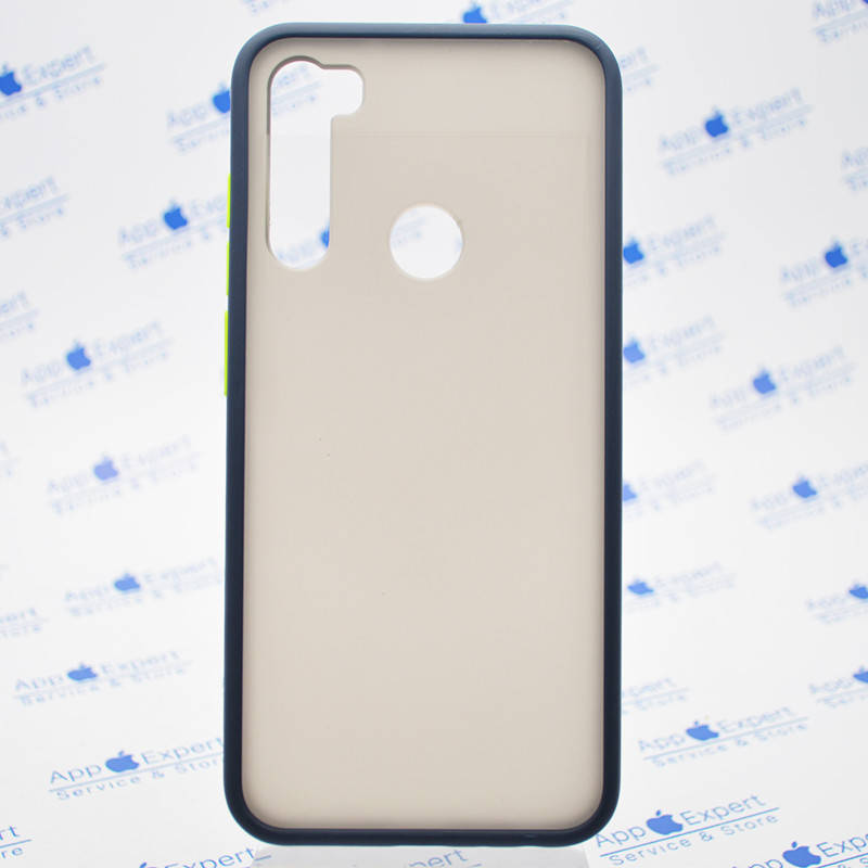 

Чехол с полупрозрачной задней крышкой Matte Color Case TPU для Xiaomi Redmi Note 8T Dark Blue, Синий
