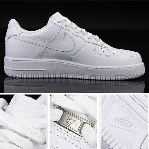 

Кроссовки Nike Air Force 1 белые мужские и женские 35-44р, Белый
