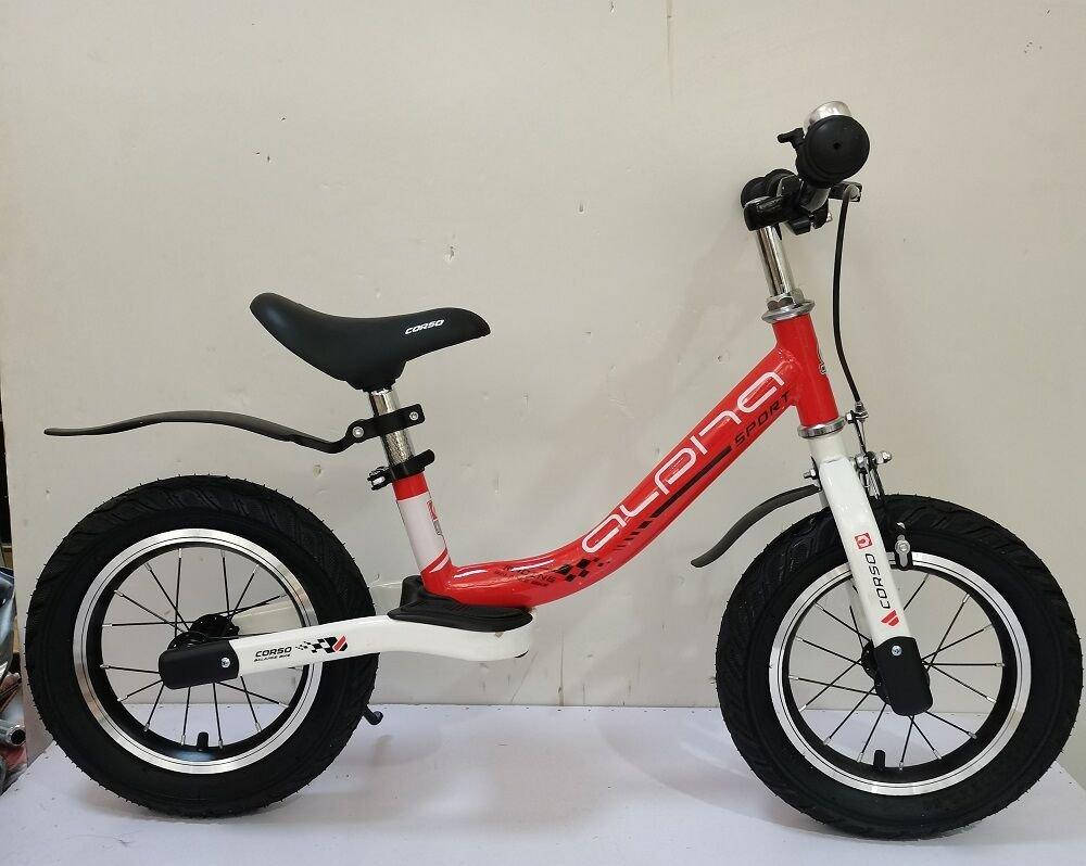 

Велобег Corso "Alpha Sport" 24009 стальная рама, ручной тормоз