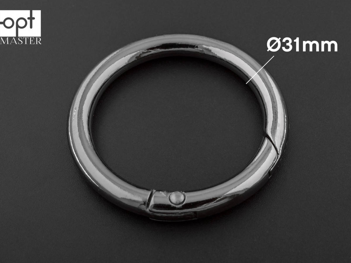 

Карабин 65-292, 31 мм, цв. тёмный никель