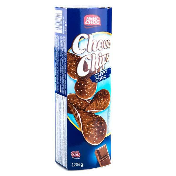 

Чипсы Mister Choc молочные 125г