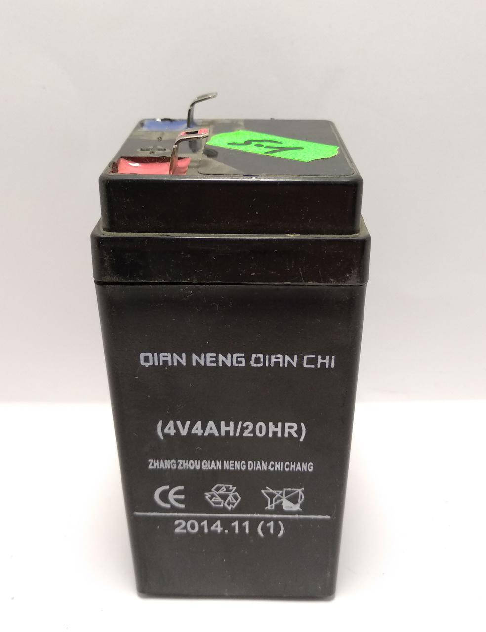 

Аккумуляторная батарея Qian neng Qian chi 4V4AH