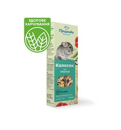 

Колосок Овощной для грызунов 140г Природа