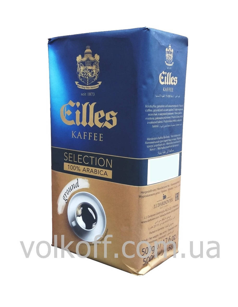 

Кофе молотый Eilles Selection Ground Эллис Селекшн Граунд 500гр