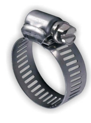 

Хомут червячный оцинкованный 8мм D11-20мм (10шт/пач) Grad