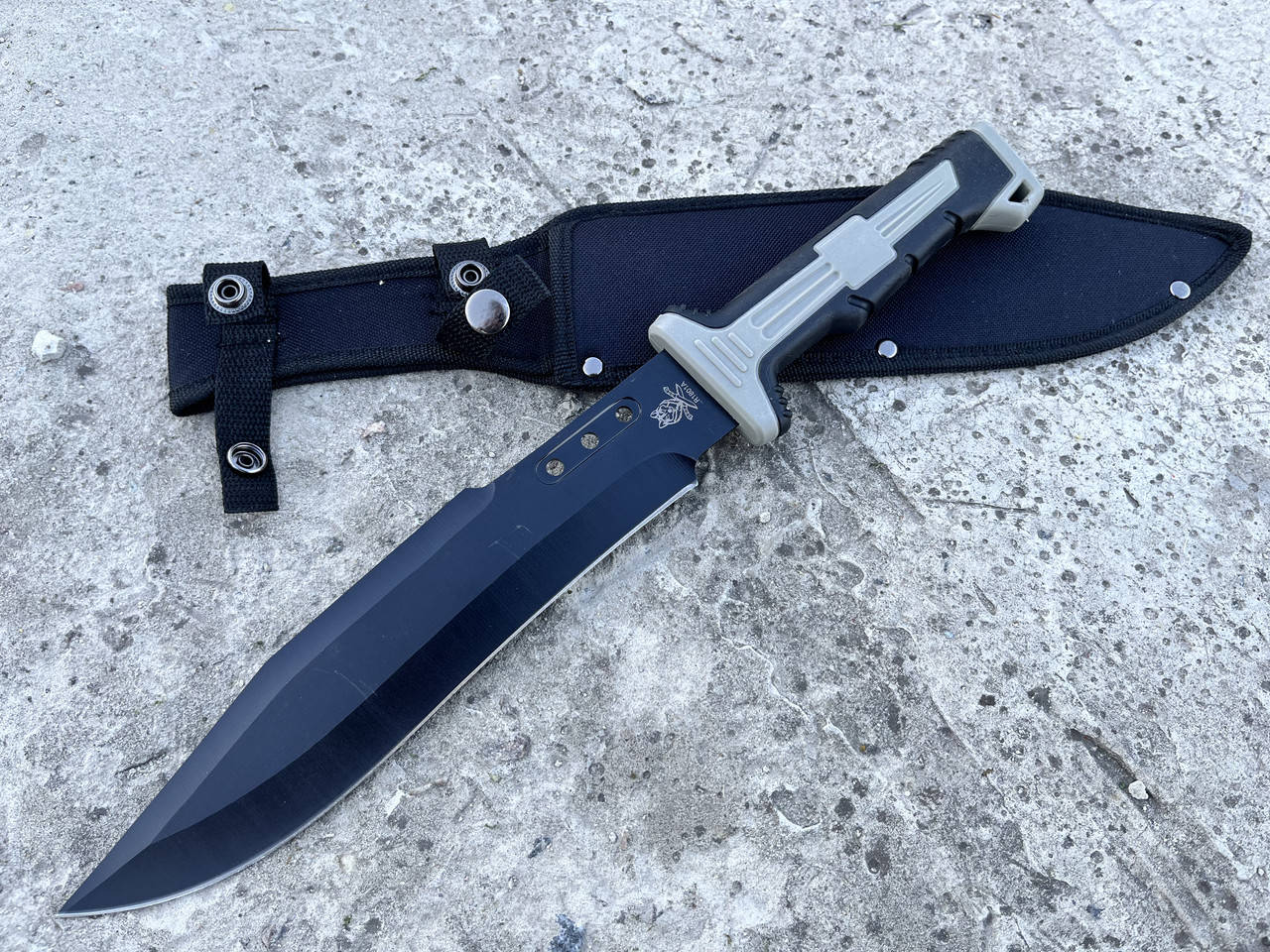 

Нож охотничий туристический тактический 1801А, Черный