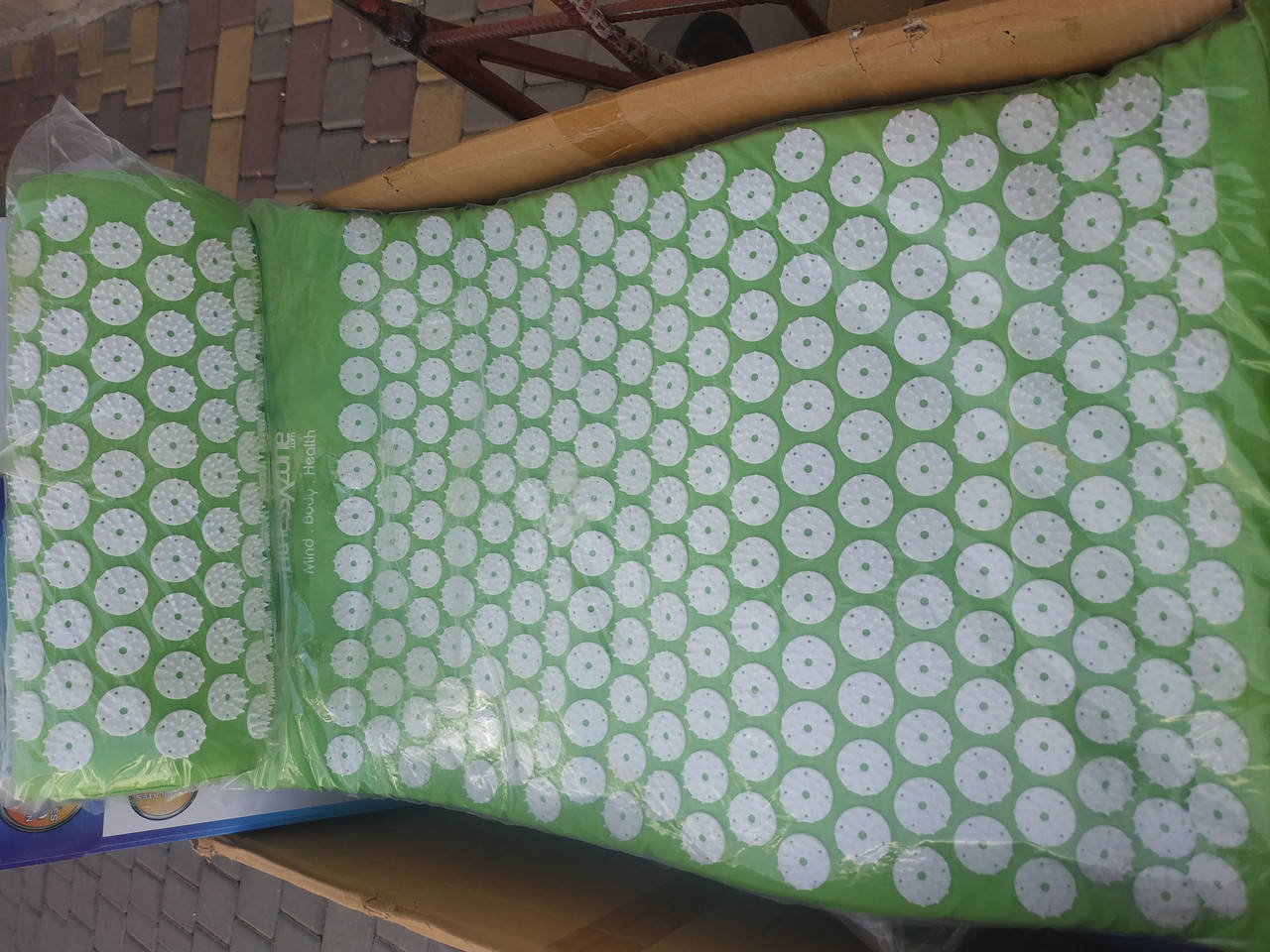 

Ипликатор Кузнецова (Acupressure mat) Коврик + Валик массажный
