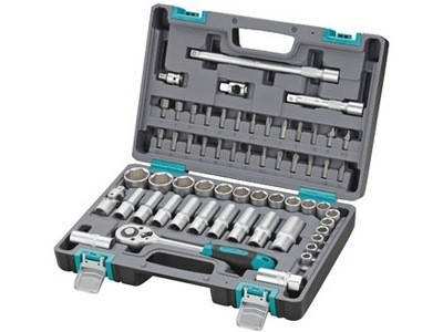 

Набор инструментов, 1/2", CrV, пластиковый кейс 60 предм. STELS 14103