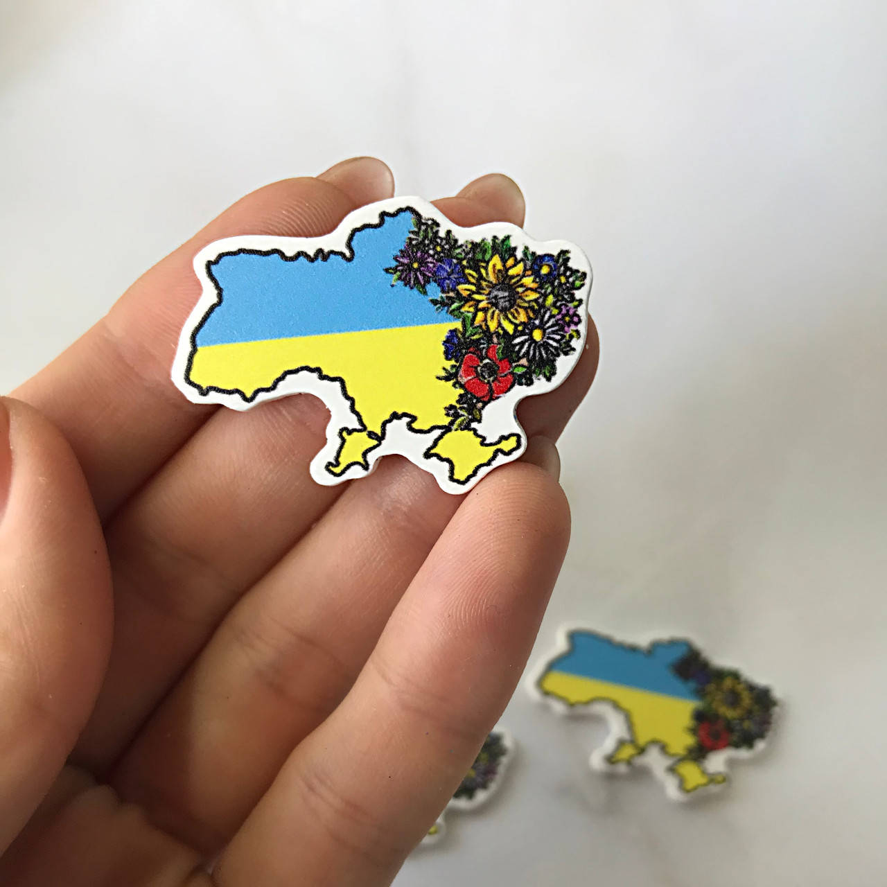 

Серединка "Цветущая Украина", 2.7х4 см, матовая
