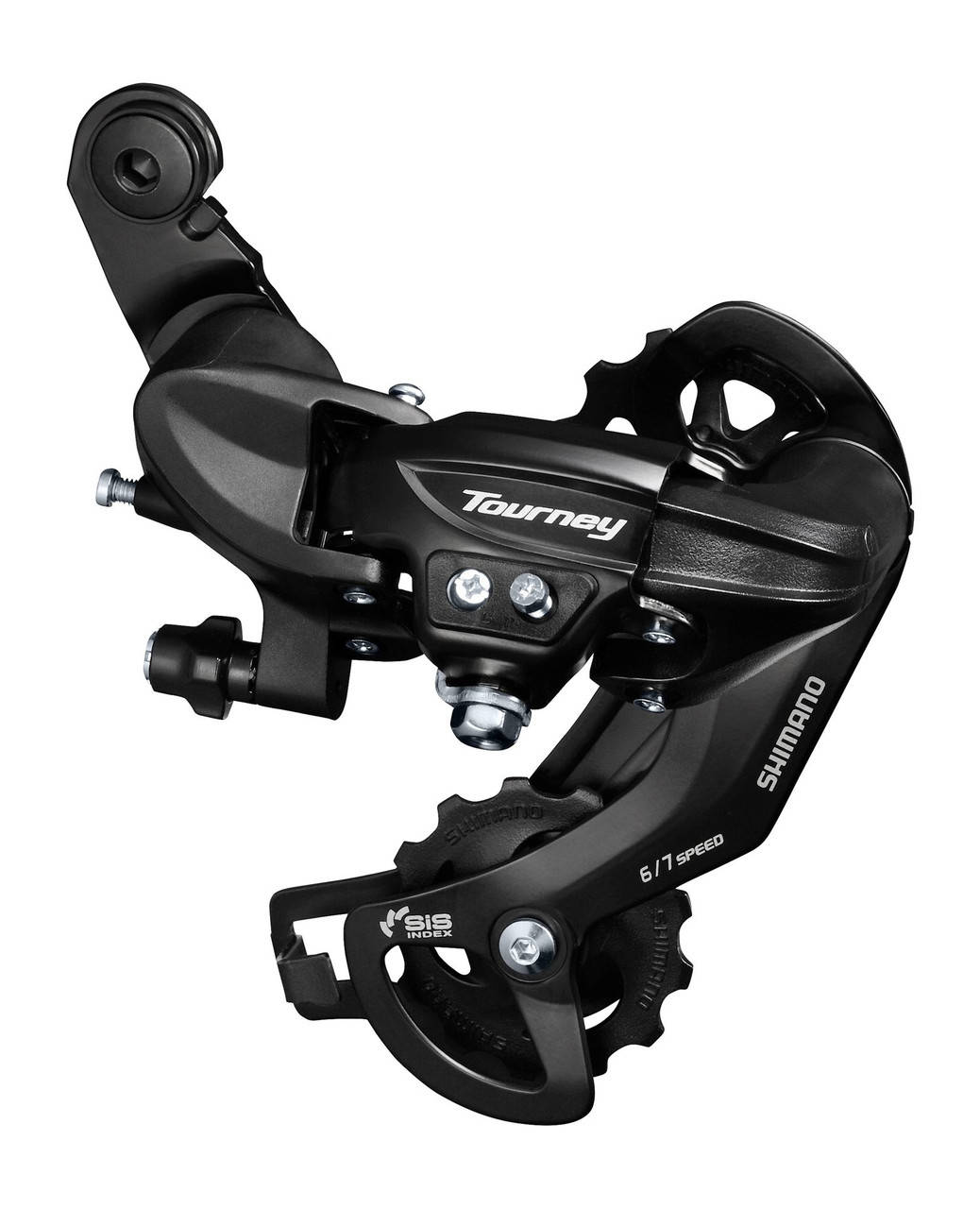 

Переключатель задний Shimano Tourney RD-TY300 SGS 6-7 скоростей, крепление под болт