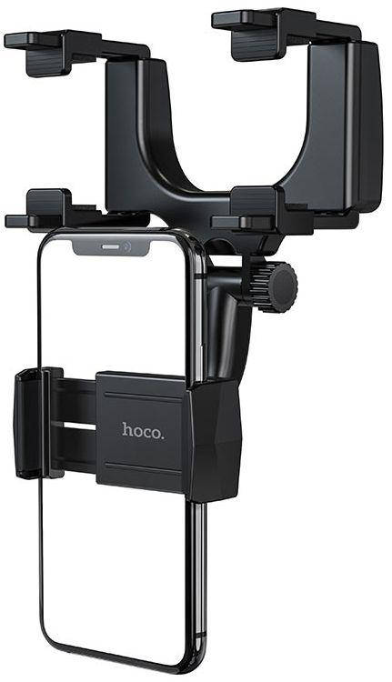 

Автодержатель с автозажимом Hoco CA70 Pilot Black, Черный