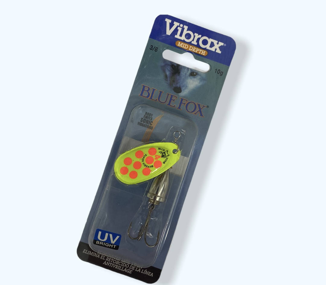 

Блесна вертушка светонакопительная BLUE FOX UV 10 г. 10, Синий