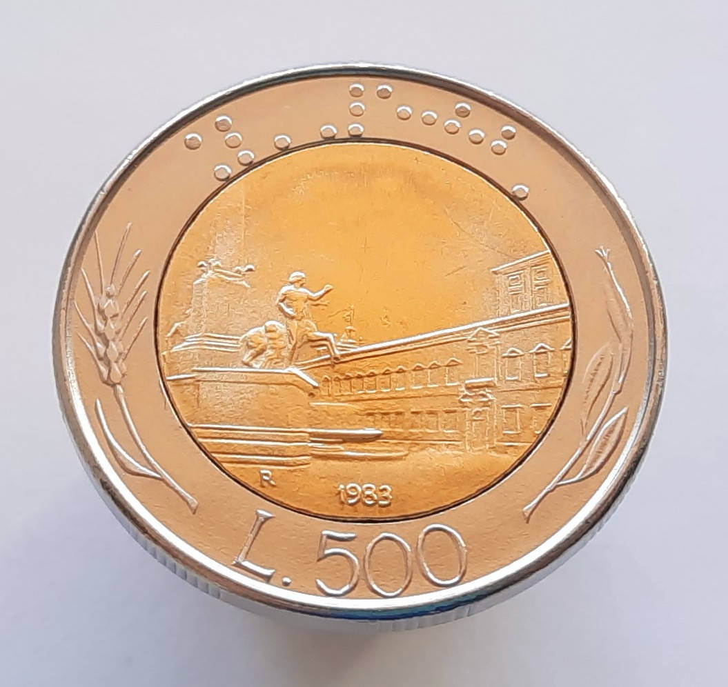 

Италия 500 лир 1983