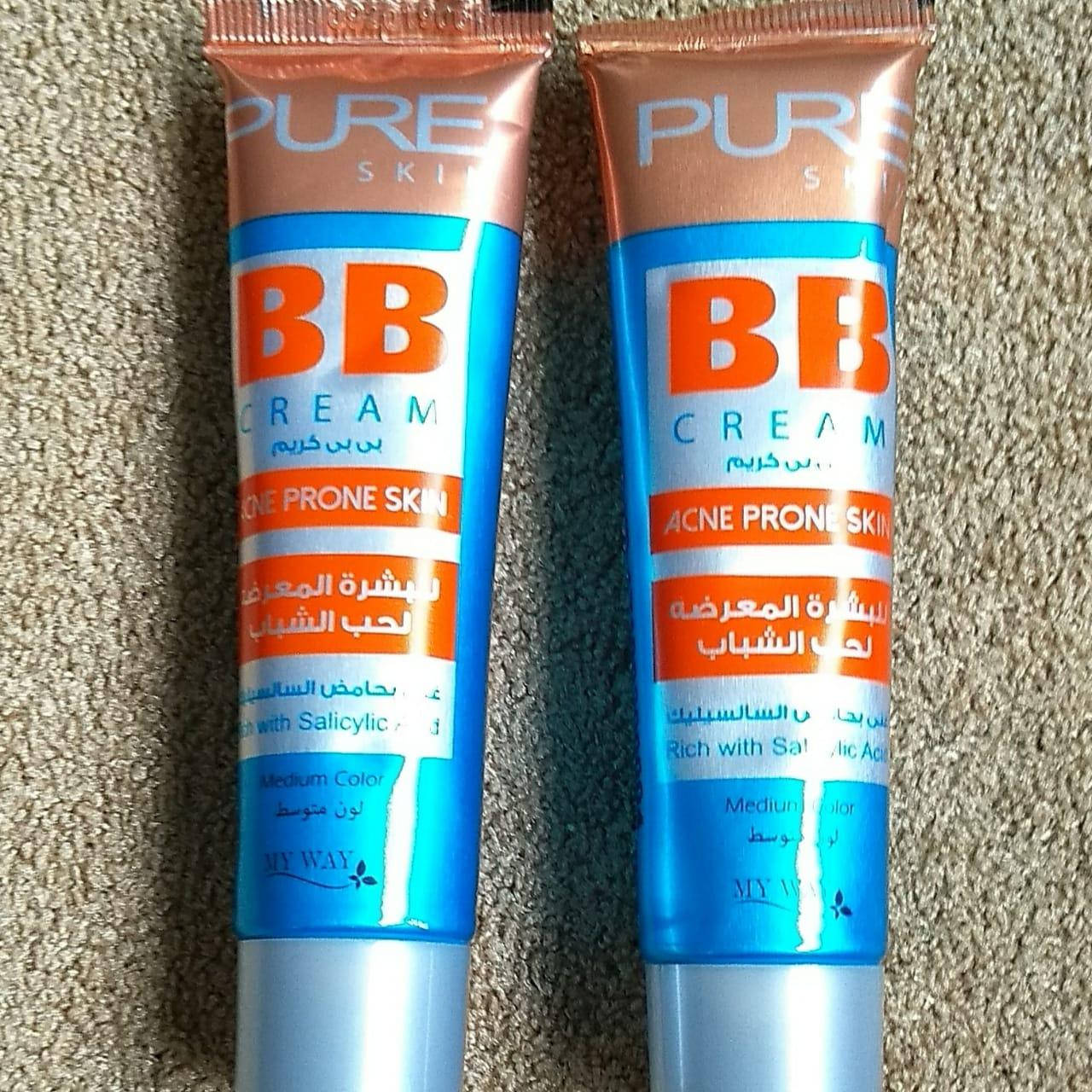 

BB cream acne prone skin-крем тональный для кожи с акне -медиум MyWay