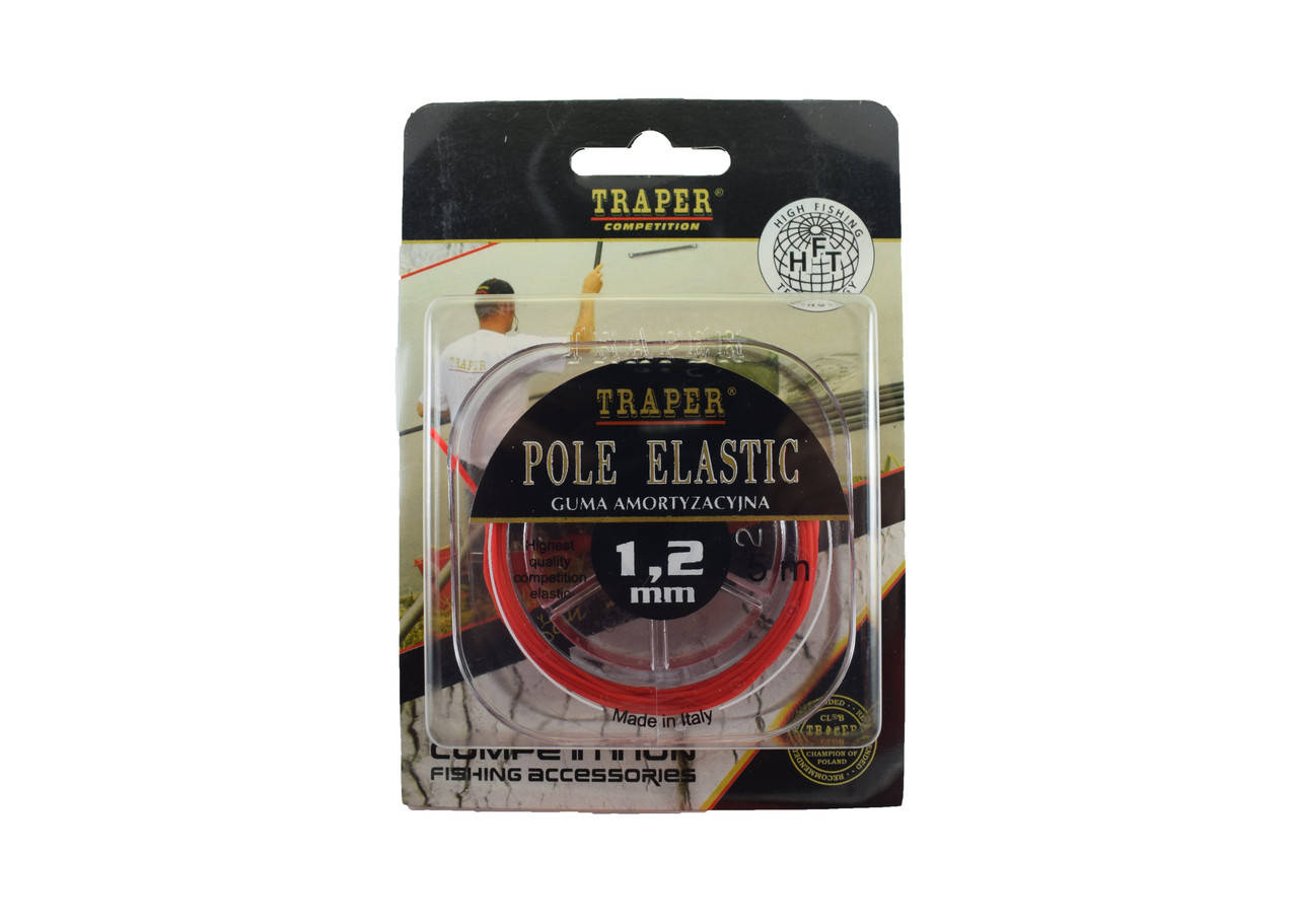 

Штекерная резина Traper Pole Elastic 1.2 мм.(красная), Красный
