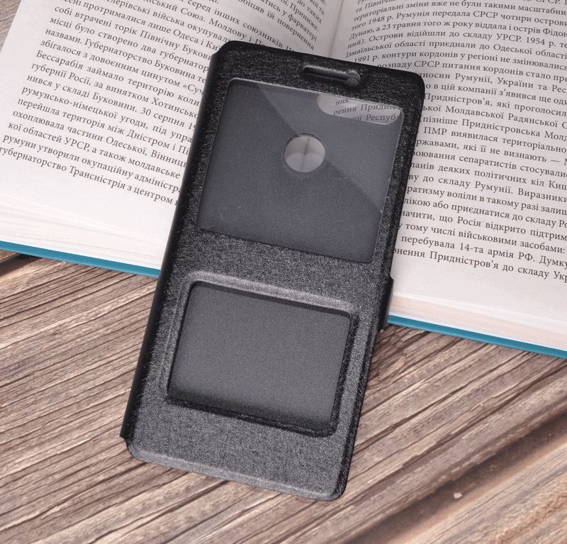 

Чехол-книжка Holey для Xiaomi Redmi 6 black, Черный