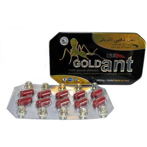 

Золотой муравей таблетки для потенции "Gold Ant" (10 таб+10 вит.)