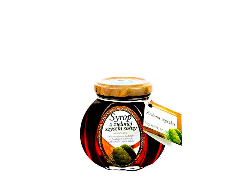 

СИРОП ИЗ ЗЕЛЕНЫХ СОСНОВЫХ ШИШЕК 170 ml