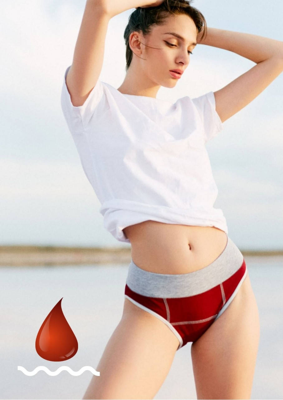 

Трусы женские менструальные Спорт+ BNB S Бордо Синтез, Бордовый