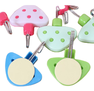 

Набор крючков 1000 Дрібниць На липучке «Гриб», 3шт 5040