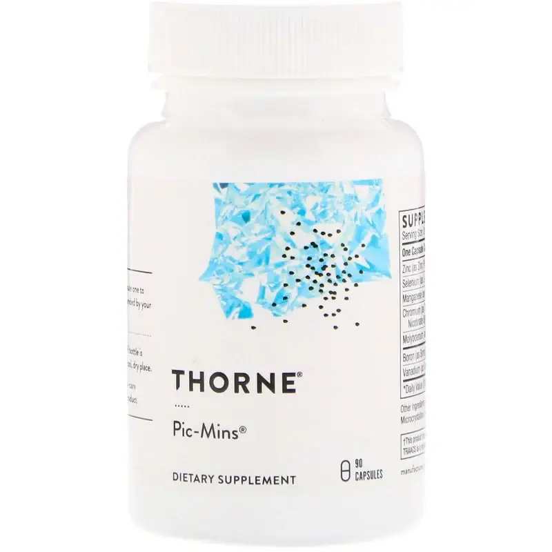 

Мультиминералы Thorne Research Pic-Mins 90 caps