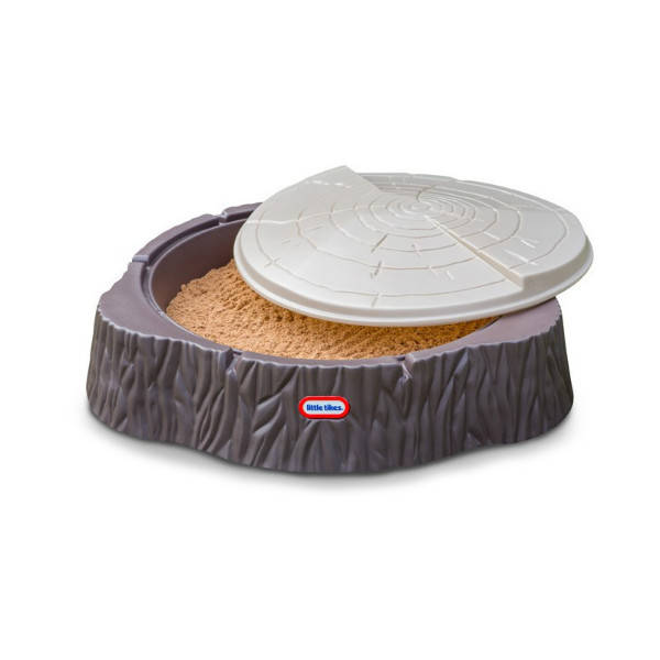 

Little Tikes Песочница Лесной пенек с крышкой 644658 Sandbox Lesnoy stump
