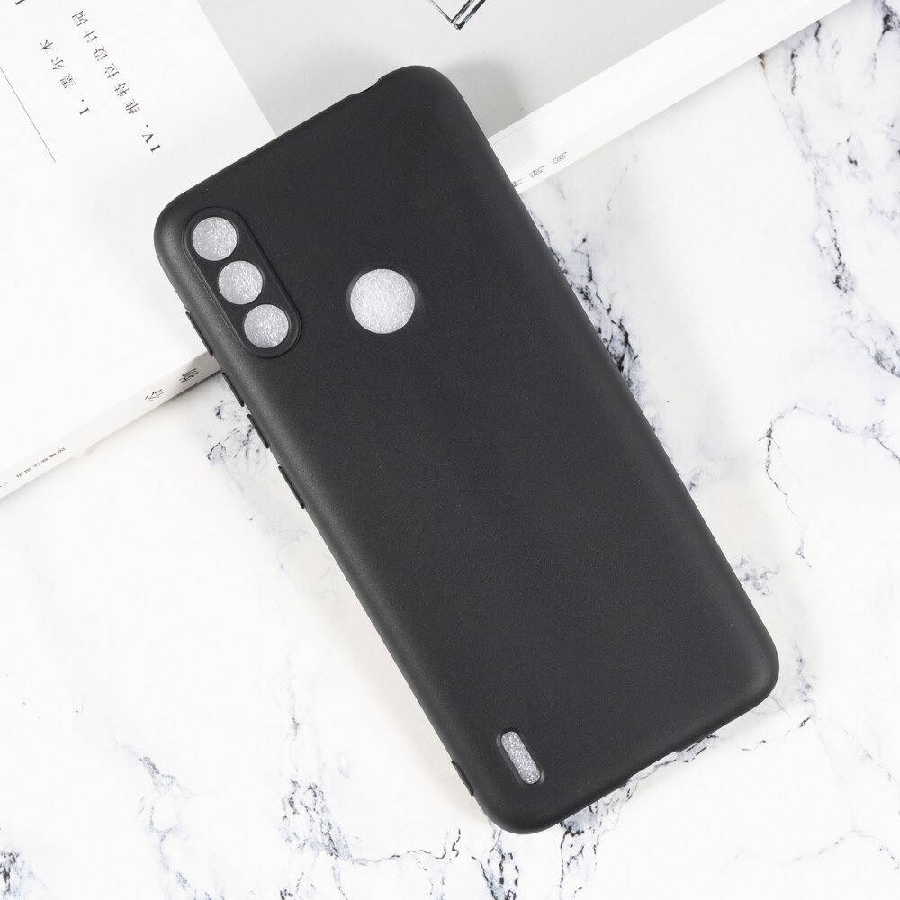 

Силиконовый чехол Motorola E7 Power (TPU бампер) Черный