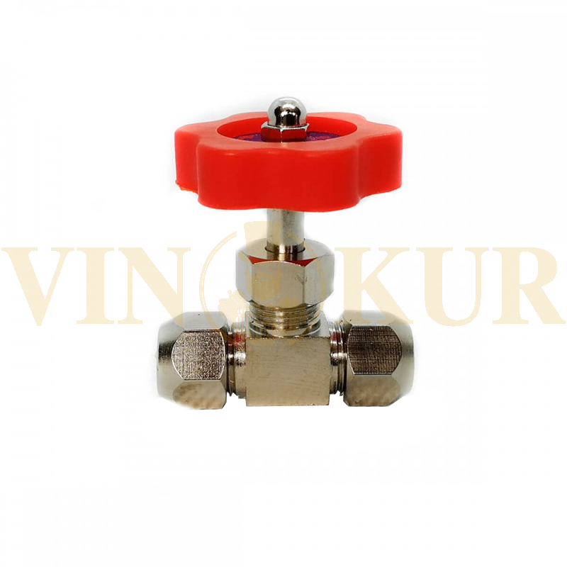 

Кран игольчатый латунный 10 мм