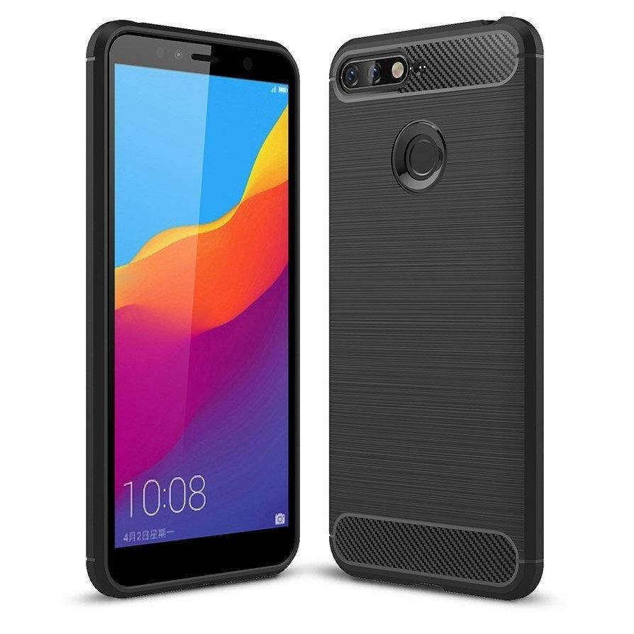 

Чехол Carbon для Honor 7C / AUM-L41 бампер черный 5.7