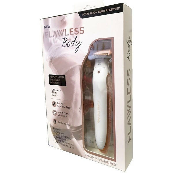 

Триммер женский, электробритва для удаления волос с тела Flawless Body 4 ват