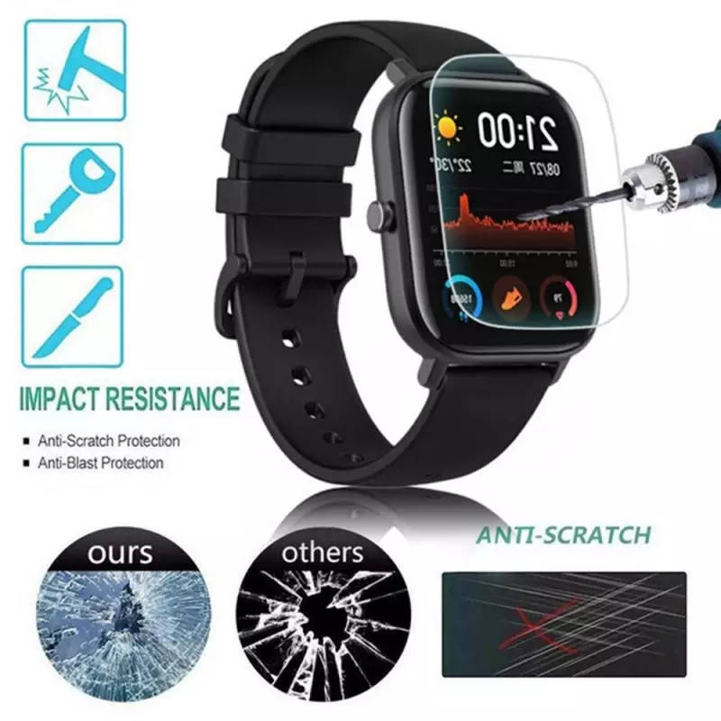 

Защитные 3D плёнки Xiaomi Amazfit Bip,Bip U,Bip S,Gts,Gts 2,Gts 3,Gts 2 mini