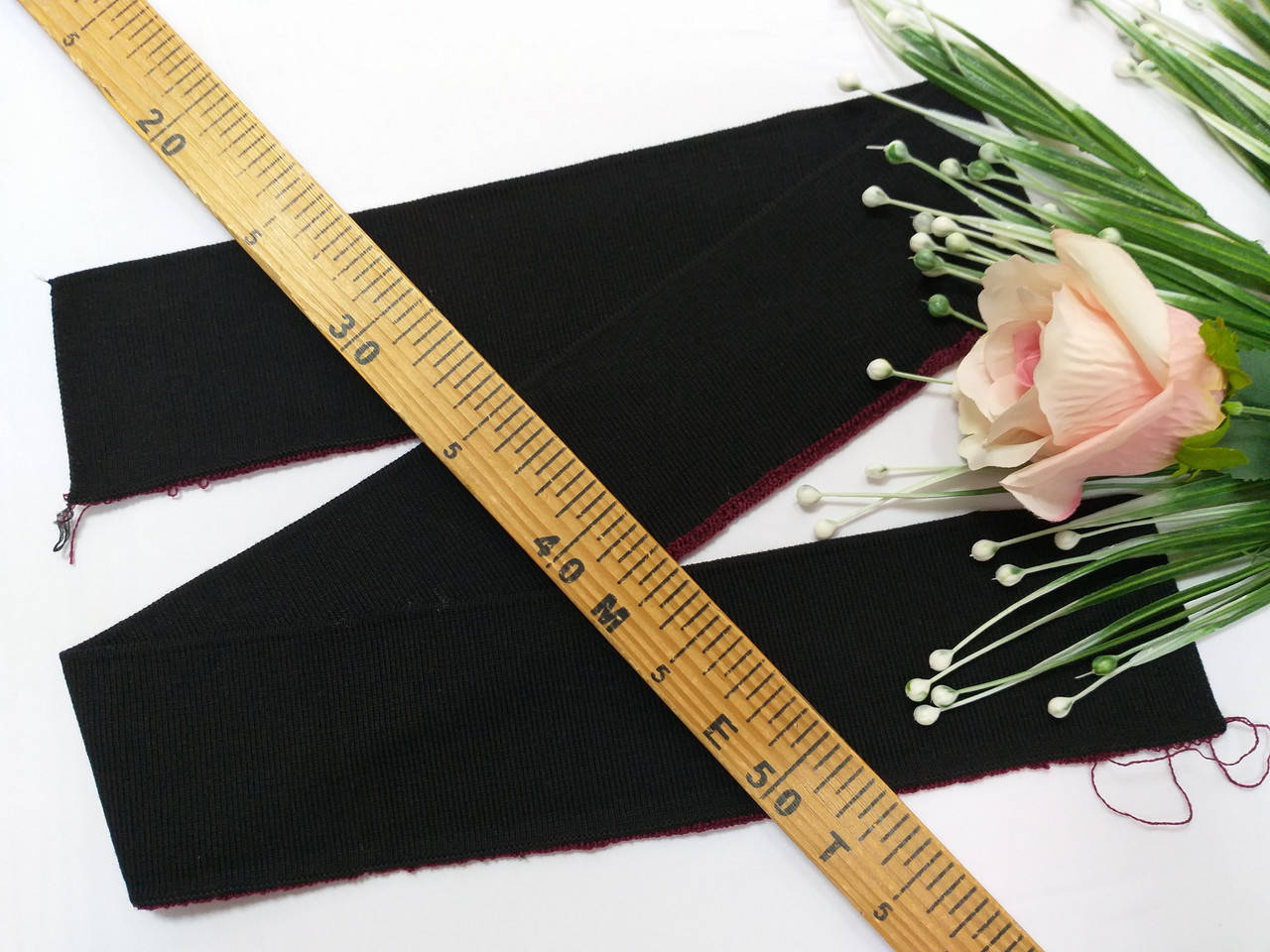 

Манжет 8 см (черный) хлопок с эластаном (арт. 30790)