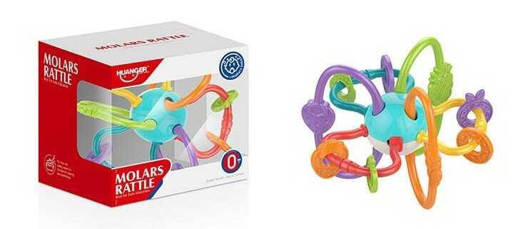 

Погремушка HE 0190 (48) мультисенсорная, в коробке