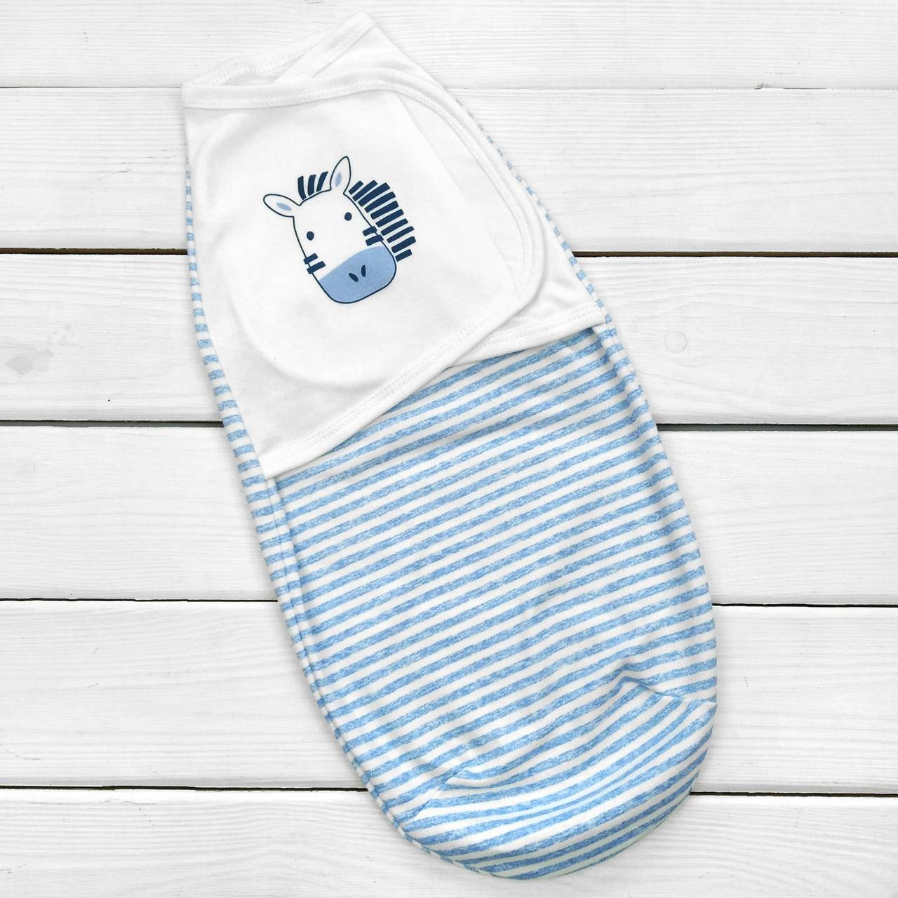 

Европеленка на липучке Debrik, Голубой