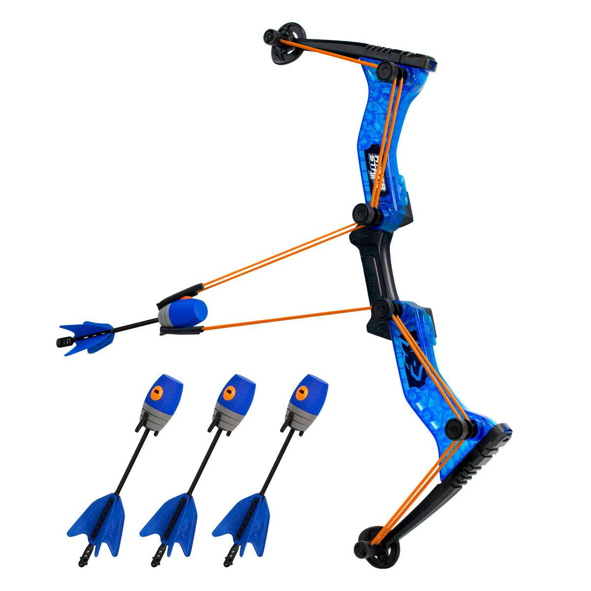 

Детский Лук со стрелами синий Hyper Strike zing HS470B