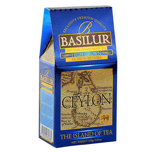 

Чай черный Basilur коллекция Чайный остров Цейлон Высокогорный 100г