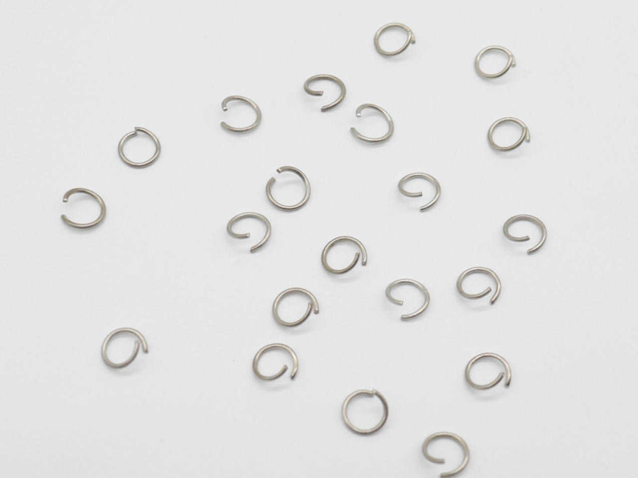 

Кольцо соединительное. Тонкие. 8мм. 100шт/уп, Серебро