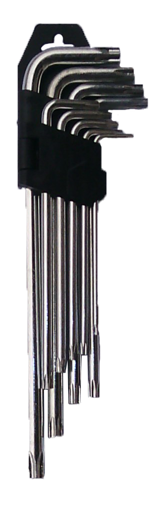 

Ключі torx 9 шт CrV (довгі) "QT"
