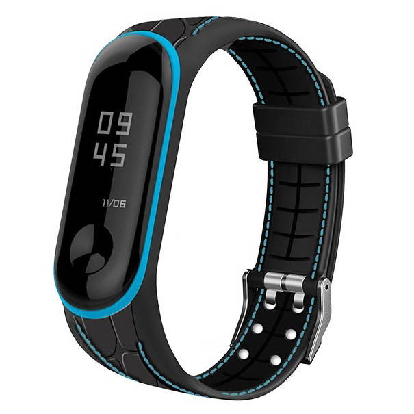 

Ремешок Bamboo Pattern для Xiaomi Mi Band 5 / 6 Blue