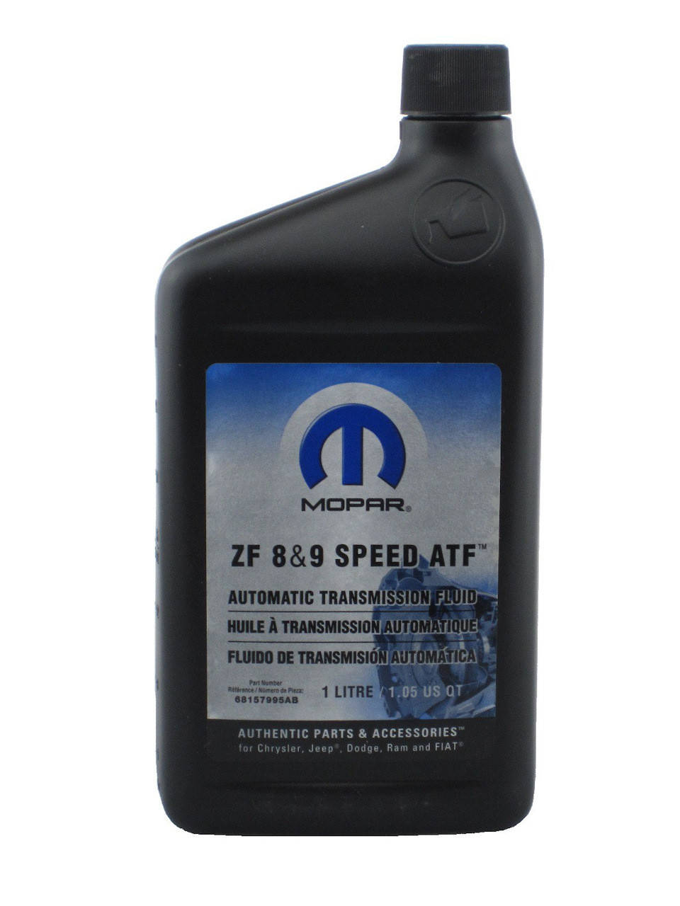 

Трансмиссионное масло Mopar ATF ZF 8 & 9 Speed ( 68218925AA ) 0,946л