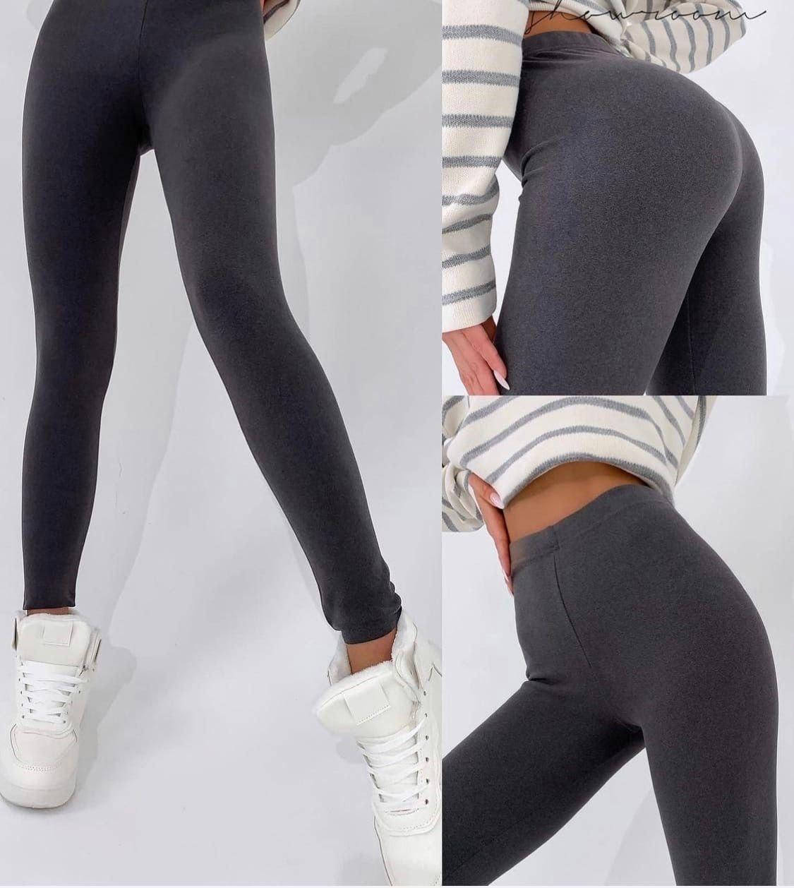 

Женские лосины 290/14.38 трикотаж Леггинсы Черный, 46/48