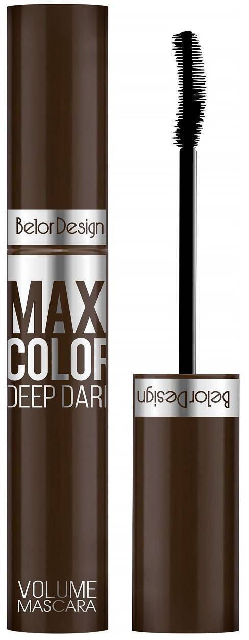 

Тушь для ресниц объемная Maxi Color объемная - шоколадная, Черный