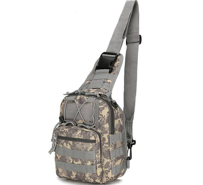 

Рюкзак однолямочный тактический Tactical TY-001 5л. пиксель, Камуфляж пиксель
