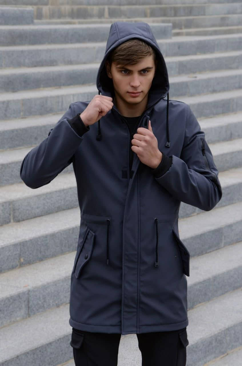 

Куртка демісезонна Intruder "Softshell V2.0" Jacket Grey M